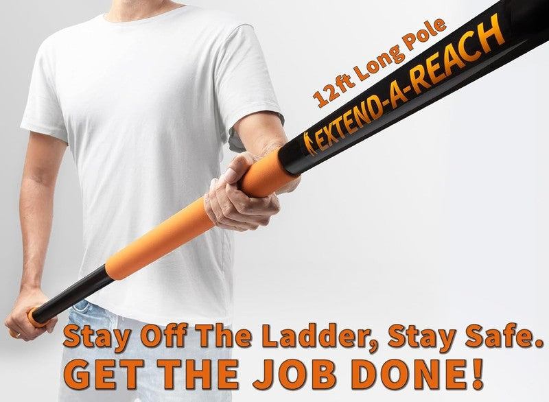 20ft High Reach Duster Kit with Telescopic Pole for Dusting & Cleaning1