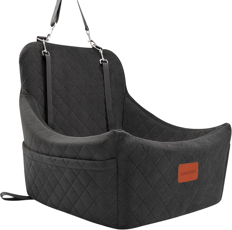 Dog Car Seat up to 35lbs Washable Memory Foam Anti Slip Black Medium7