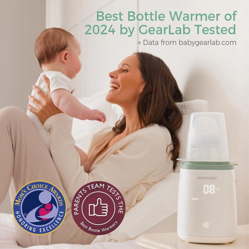 Baby Bottle Warmer, 6-In-1 Baby Milk Warmer with Smart Temperature Control, Brea8