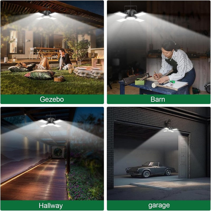 Brighten Your Shed: 1200LM Solar Motion Light with Remote, IP65 Waterproof6