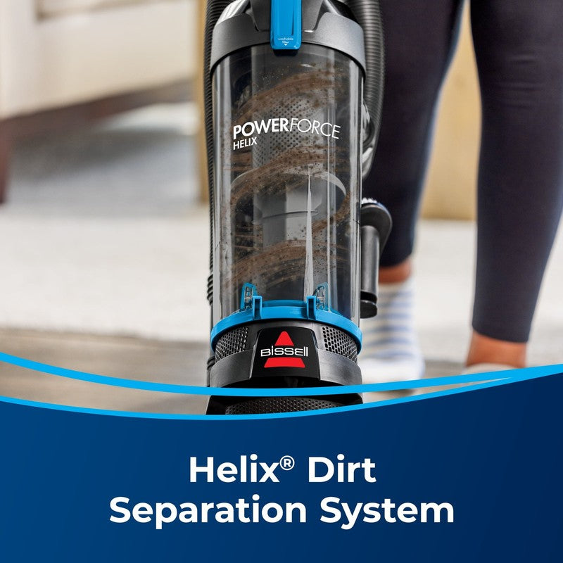 PowerForce Helix Bagless Upright Vacuum – Pet Friendly, Lightweight, Blue & Blac4