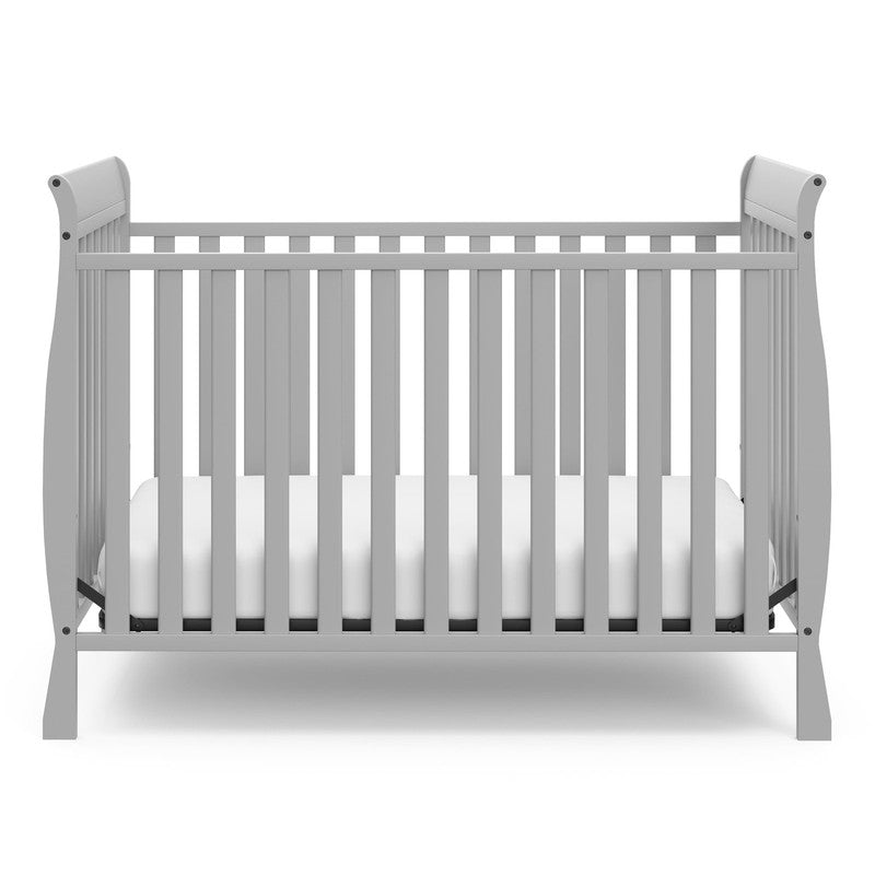 Maxwell 3-In-1 Convertible Baby Crib, Pebble Gray1