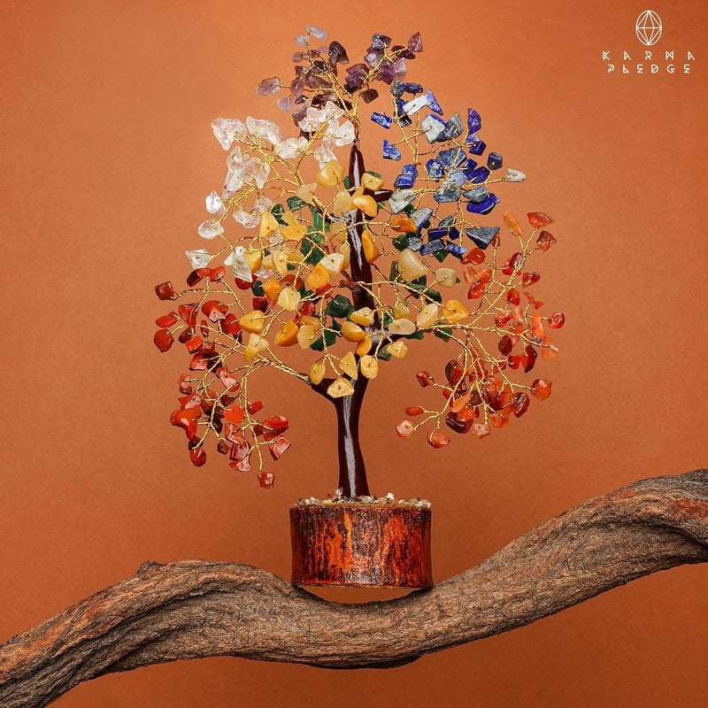 Crystal Tree of Life 7 Chakra Healing Crystals Trees for Home Decor, Office Desk7