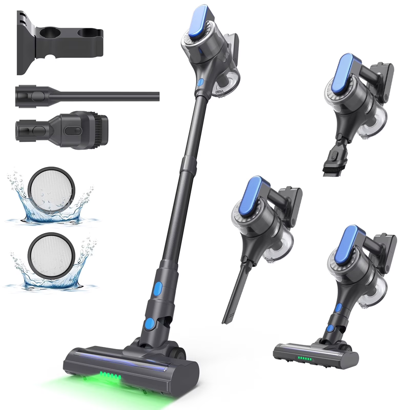 Cordless Vacuum Cleaners, Strong Suction Vacuum Cleaner for Home, Hardwood Floor10