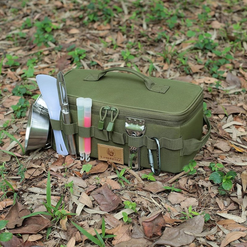 9L Tactical Utility Tote Bag – Camping Cookware & Gear Organizer, Trunk Storage7