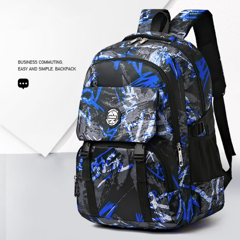 Tyethy Boys Backpack Printed School Bag for Kids, Large Laptop School Backpack C6