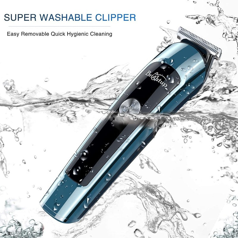 Waterproof Beard Trimmer for Men with LED Display & Cordless Grooming Kit2