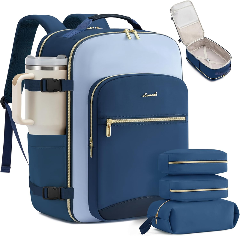 40L Travel Backpack Carry On TSA Airline Approved 17in Laptop Waterproof9
