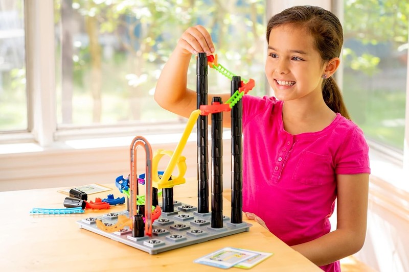 Roller Coaster Challenge STEM Toy and Building Game for Boys and Girls Age 6 and4