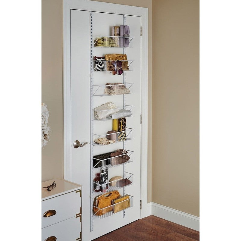 Versatile Adjustable Hanging Basket Organizer for Space-Saving Storage1