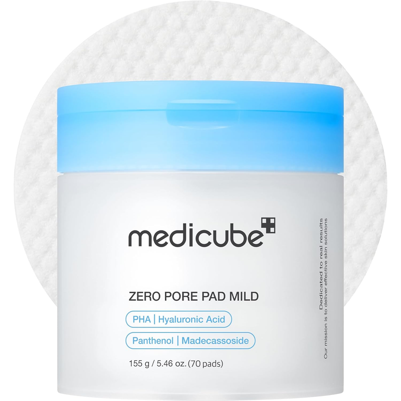 Zero Pore Pad Mild 2.0 Toner Pads 70ct PHA Exfoliating Korean Skincare11