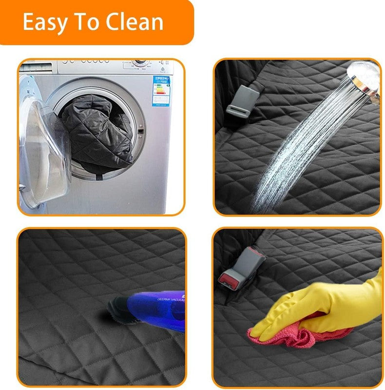 Honest Dog Car Seat Cover w/ Side Flap, Waterproof & Nonslip for Cars, SUV8