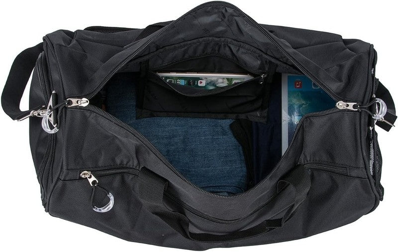 Sports Gym Bag with Shoes Compartment Travel Duffel Bag for Men and Women1