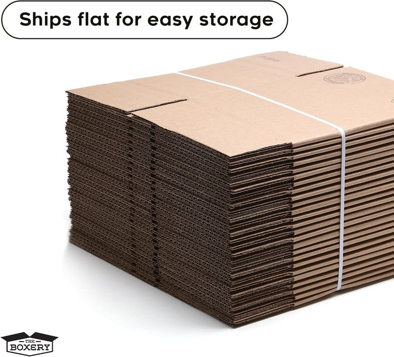 Durable 9x6x4 Brown Corrugated Shipping Boxes   25 Pack   Eco Friendly USA Made6