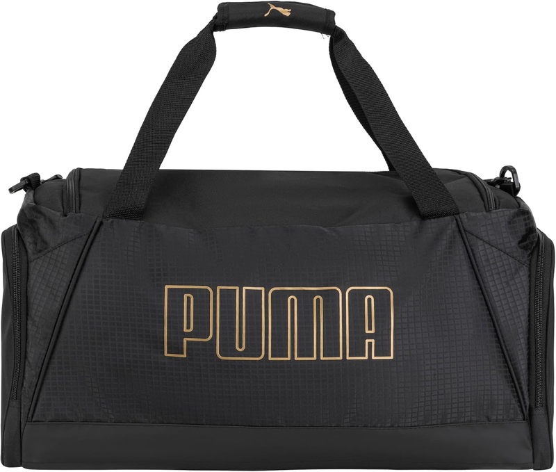 Accelerator Duffel Bag, Black/Gold, OS2