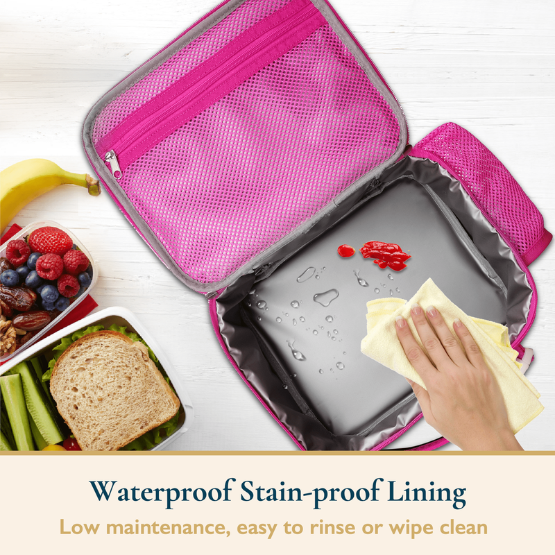 Lunch Bag for Kids – Insulated Lunch Box for Girls and Boys, Cute Reusable Coole6