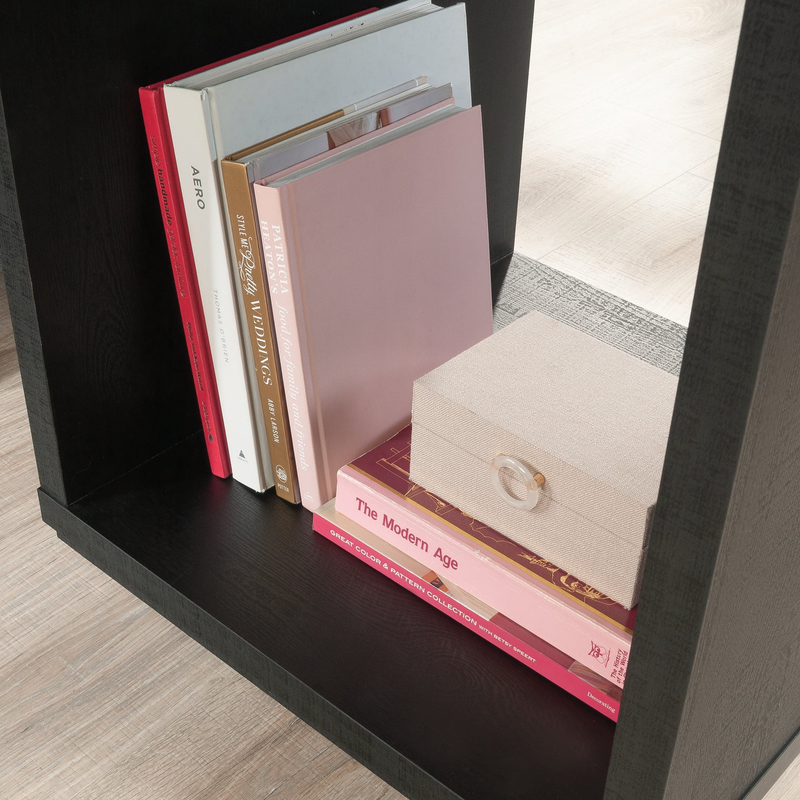 Westley End Table, Black Wood Finish5