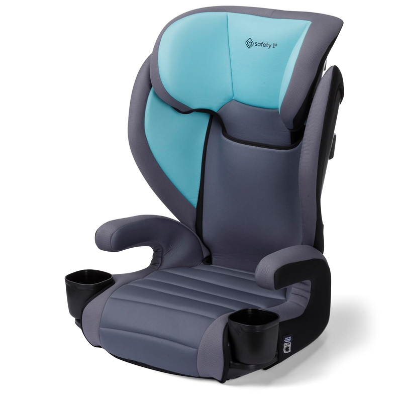 Grow and Go 2‑in‑1 High‑Back to Backless Booster Car Seat Beach Wave0