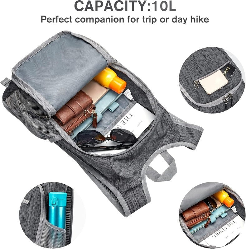 10L/15L/20L Hiking Backpack Lightweight Packable Hiking Daypack Small Travel Out4