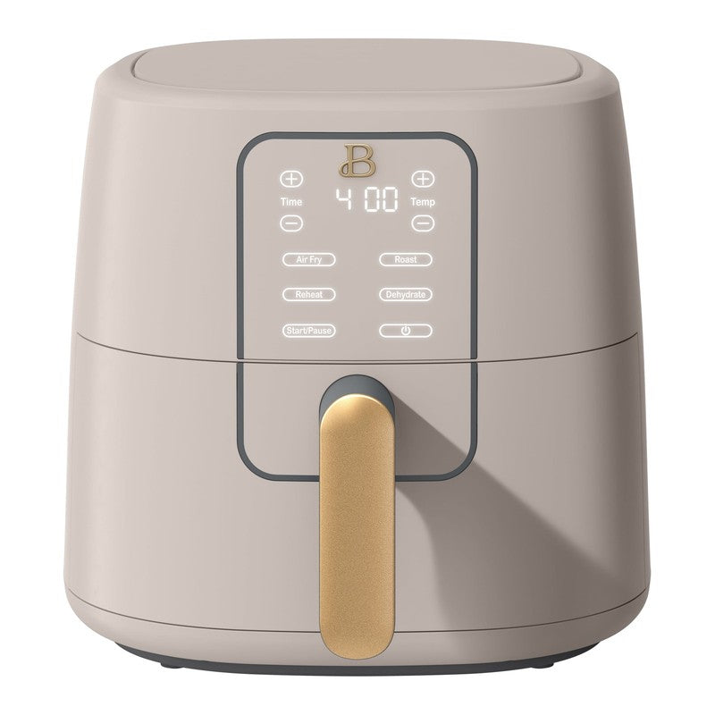 6 Qt Air Fryer w/ Turbocrisp Technology Evergood Ceramic Nonstick Porcini Taupe0