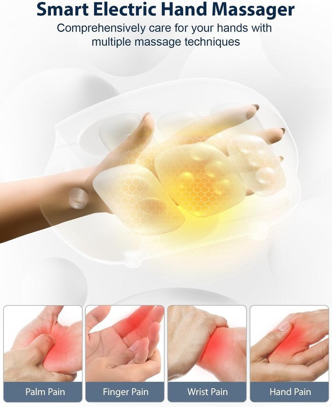 Hand Massager - Cordless Hand Massager with Heat and Compression for Arthritis a1