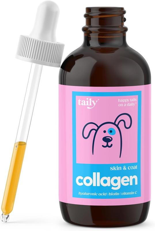 Liquid Collagen for Dogs and Cats Skin Coat Supplement Itch Relief Made in USA8