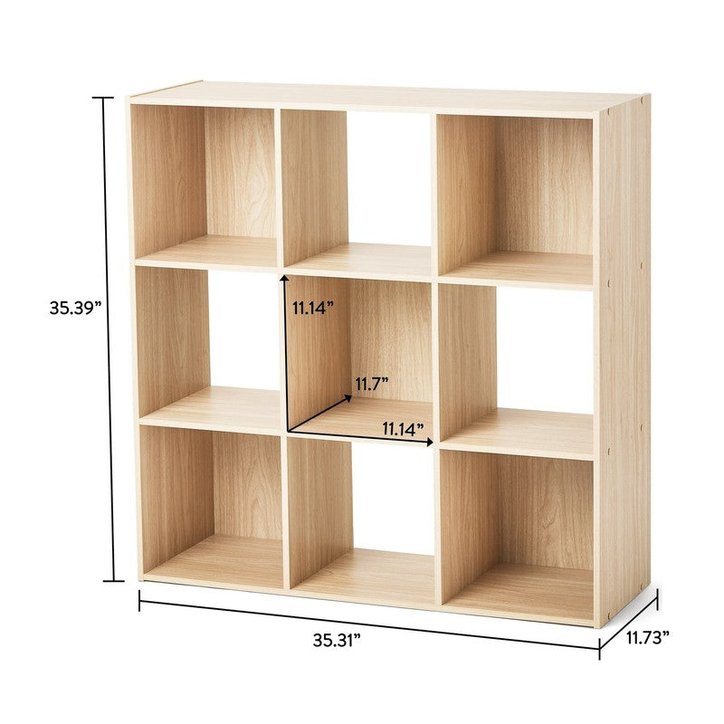 9 Cube Storage Organizer, Spring Pine5