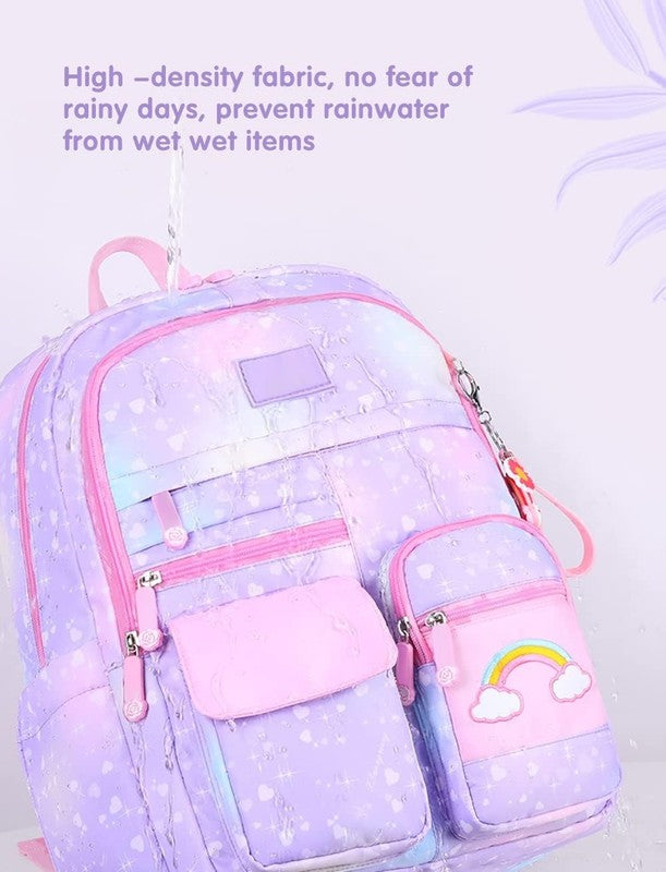 School Bag Backpacks for Girls,Shoulder Children School Bookbags for Kids,Primar6