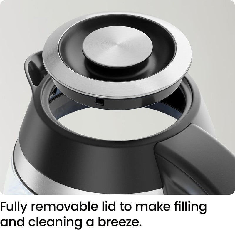 1.8L Electric Kettle, 1500W, Auto Shut Off, BPA Free, Glass & Stainless Steel5