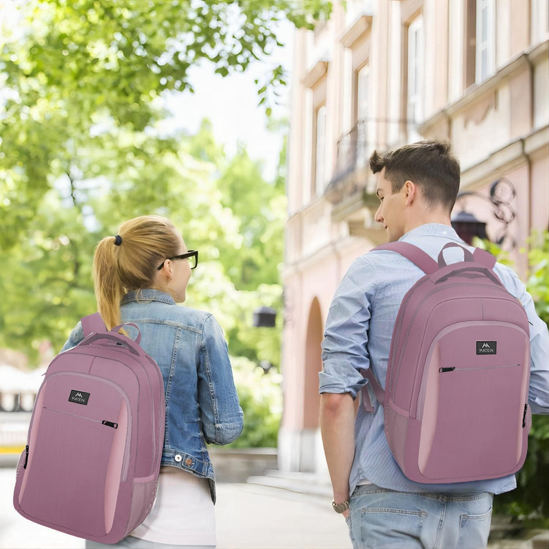Personal Item Backpack 18x14x8 Underseat Laptop Bag 15.6" Purple7