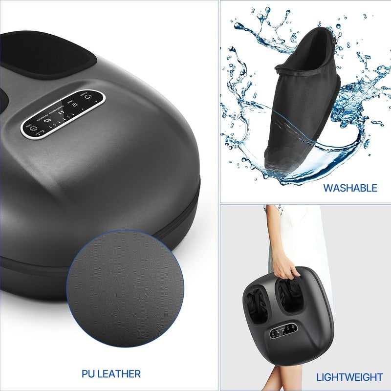 Shiatsu Foot Massager with Heat for Neuropathy Tired Foot Blood Circulation, FSA9