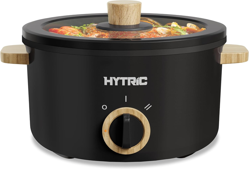 2.5L Electric Hot Pot Non Stick Multi Cooker Stir Fry Noodle Soup Portable Black8