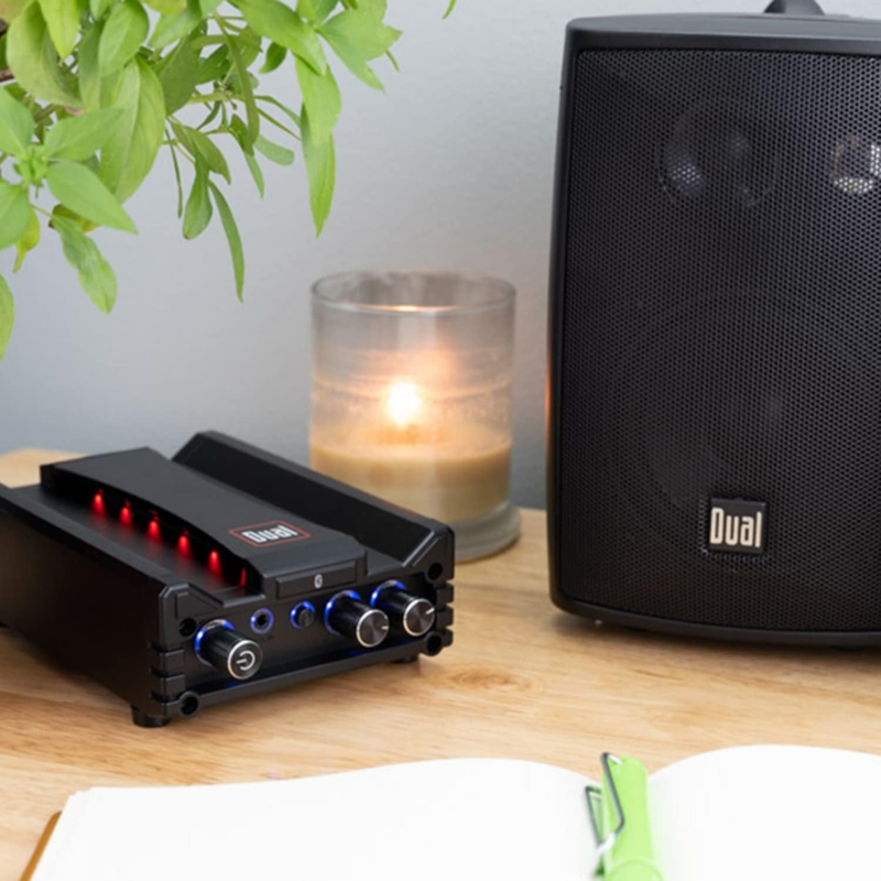 DBTMA100 2-Ch Class-D Mini Amp 100W Peak Bluetooth 3.5mm AUX RCA Stereo5