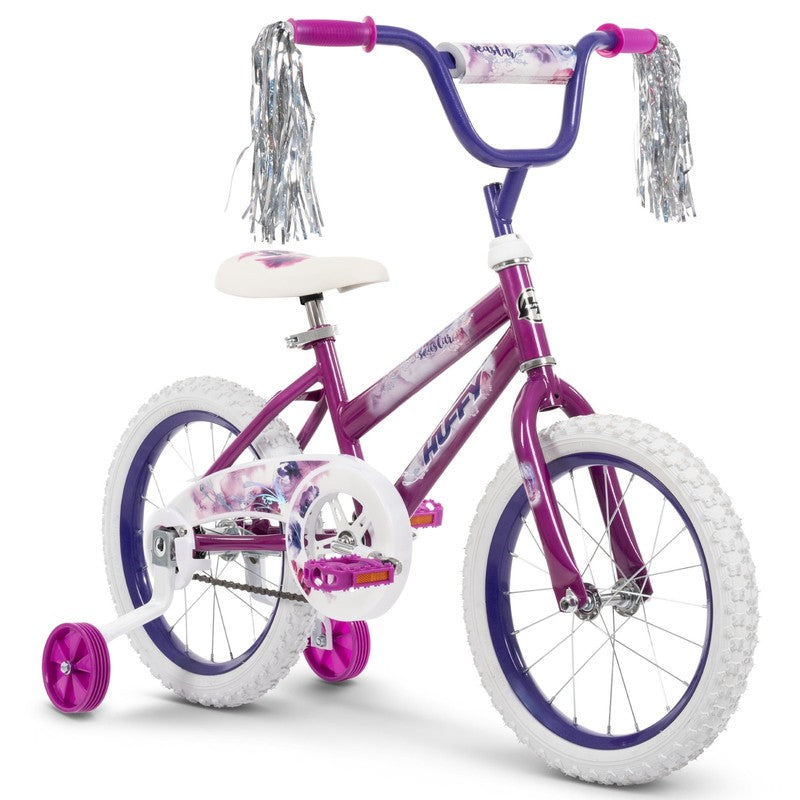 16" Sea Star Kids' Bike from , Fits Riders 42" - 48", Purple, Child, Girls1