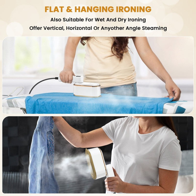 1300W Handheld Travel Steamer for Clothes, 180ML Tank, 10s Heat Up, Portable8