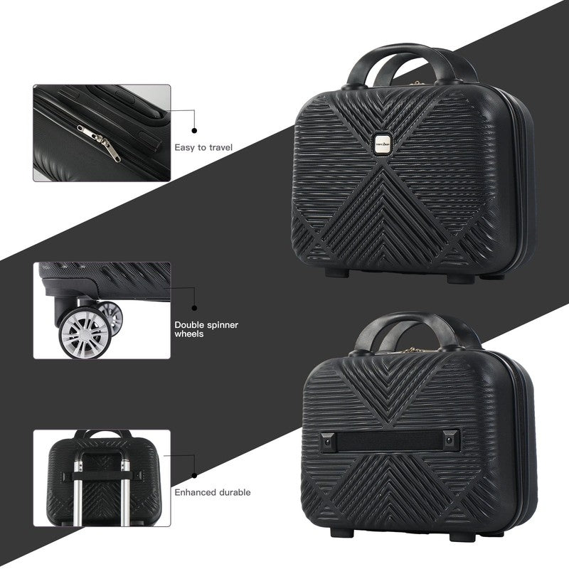 Luggage Sets 2 Piece Suitcase Set (14/20/)Hardside Suitcase with Spinner Wheels 5