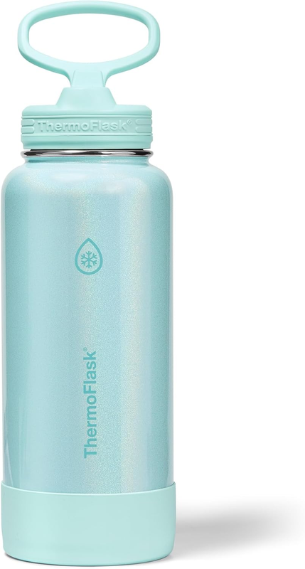 24oz Insulated Water Bottle Stainless Steel Spout Lid Leakproof Hot Cold8