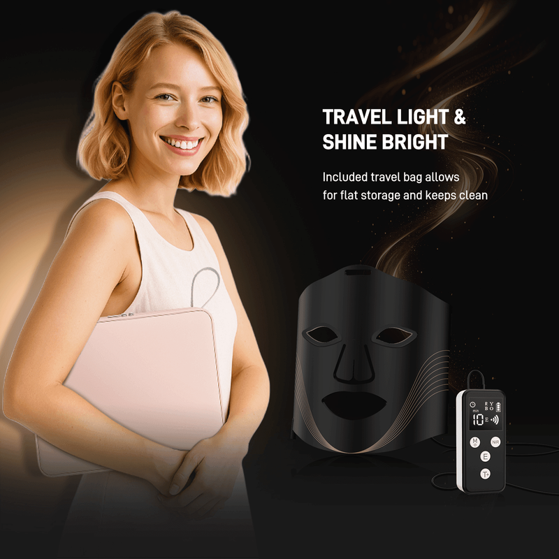 Red Light Therapy Face Mask 6 Modes 400 LED Near Infrared 850nm Skincare4