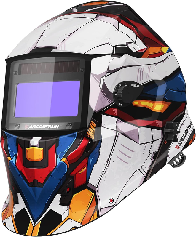Auto Darkening Welding Helmet Mobilefighter True Color 4 Arc Solar Powered10