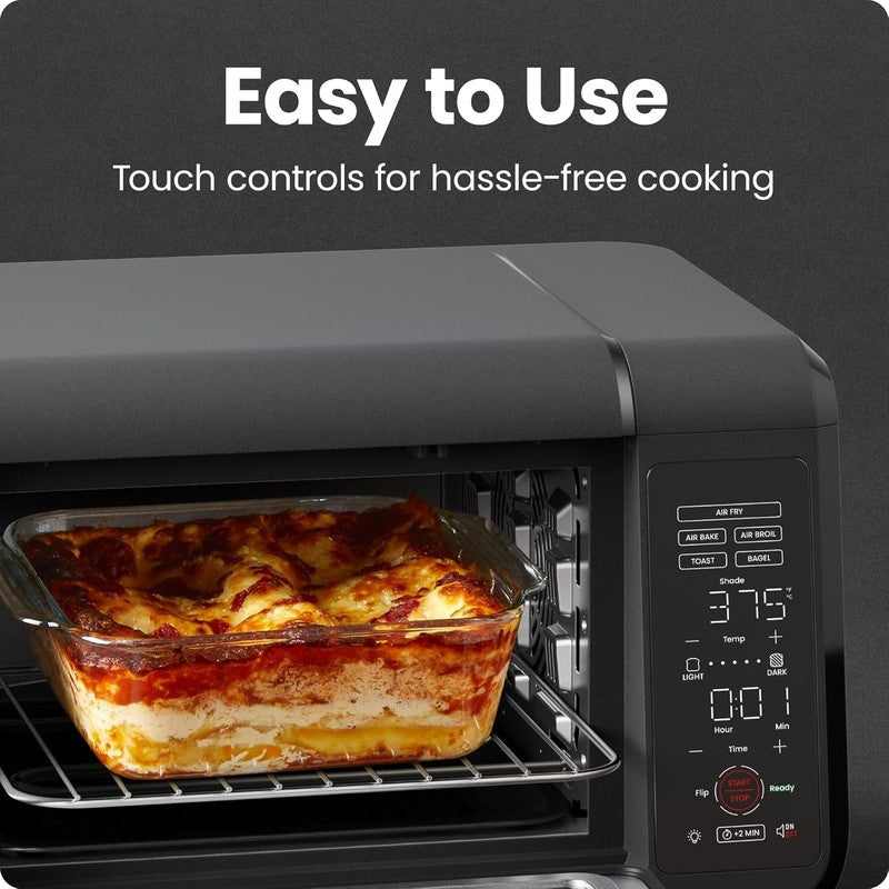 15Qt Air Fryer Toaster Oven, 4 Slice, Bake/Broil/Air Fry/Toast, 450°F Max4