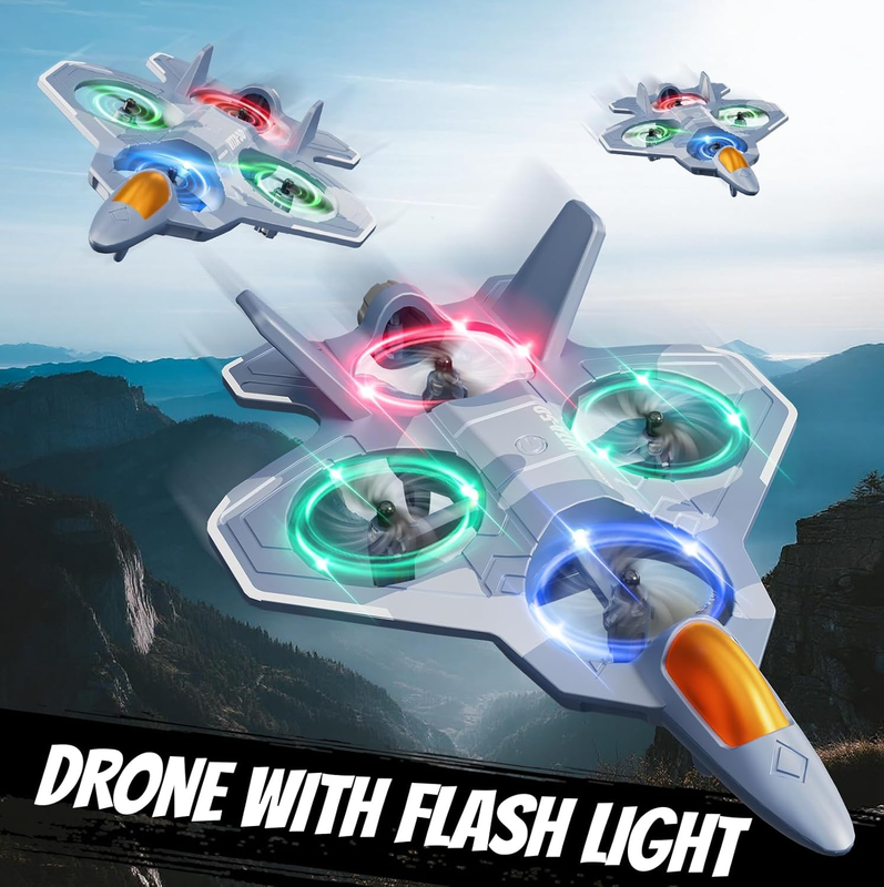 RC Airplane Foam Fighter Jet 3 Batteries Remote Control Plane Beginner2