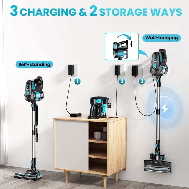 Cordless Vacuum Cleaners, 6-In-1 Lightweight Stick Vacuum for Hardwood Floor Car9