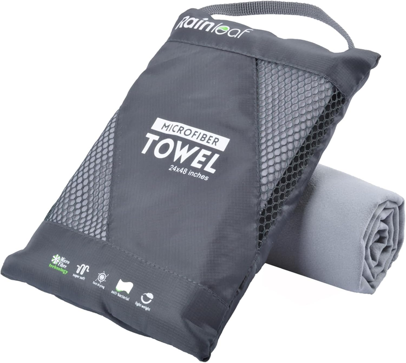 Microfiber Travel Towel Quick Dry Gym Camping Beach Pool Ultra Compact0