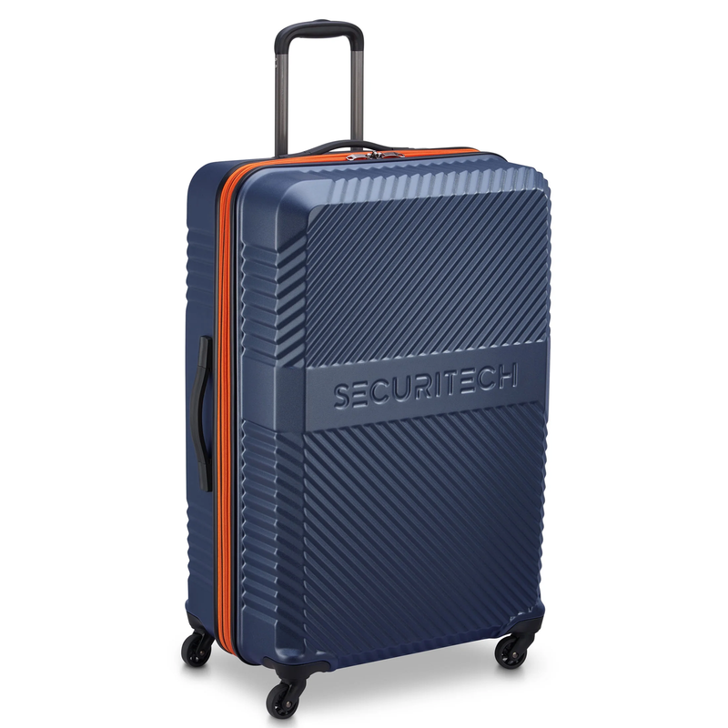 by Delsey, Patrol 31" Large Checked Hard Side Spinner Luggage with Divider Pocke10