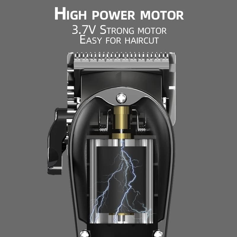 Professional Hair Clippers for Men | Cordless & Corded Barber Grooming Trimmer5