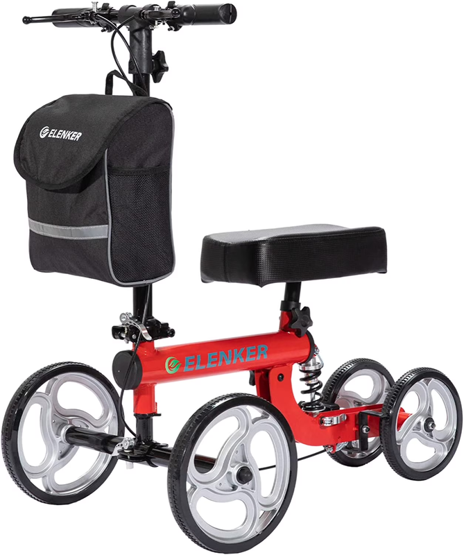 Knee Scooter Steerable Deluxe Medical Knee Walkerfor Foot Injury Crutch Alternat10
