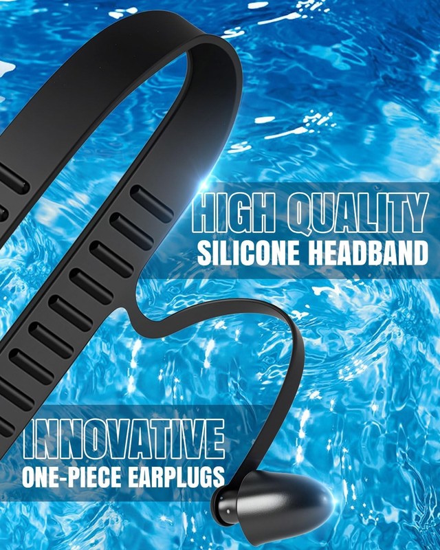 Swim Goggles 2 Pack, Wide View anti Fog&Uv Swimming Goggles for Audlt, No Leakin4