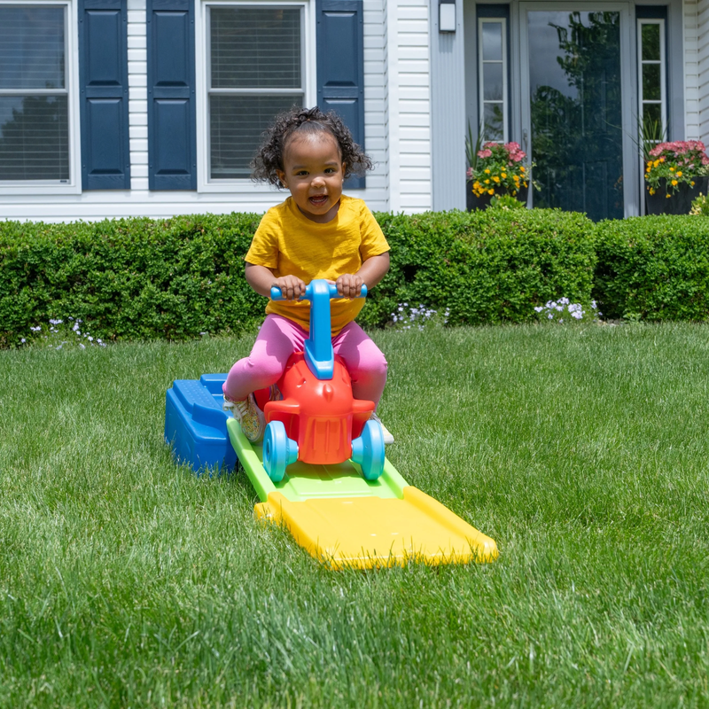 Dash and Stow Plastic Roller Coaster and Ride On for Kids Ages 1.5 to 5 Years6
