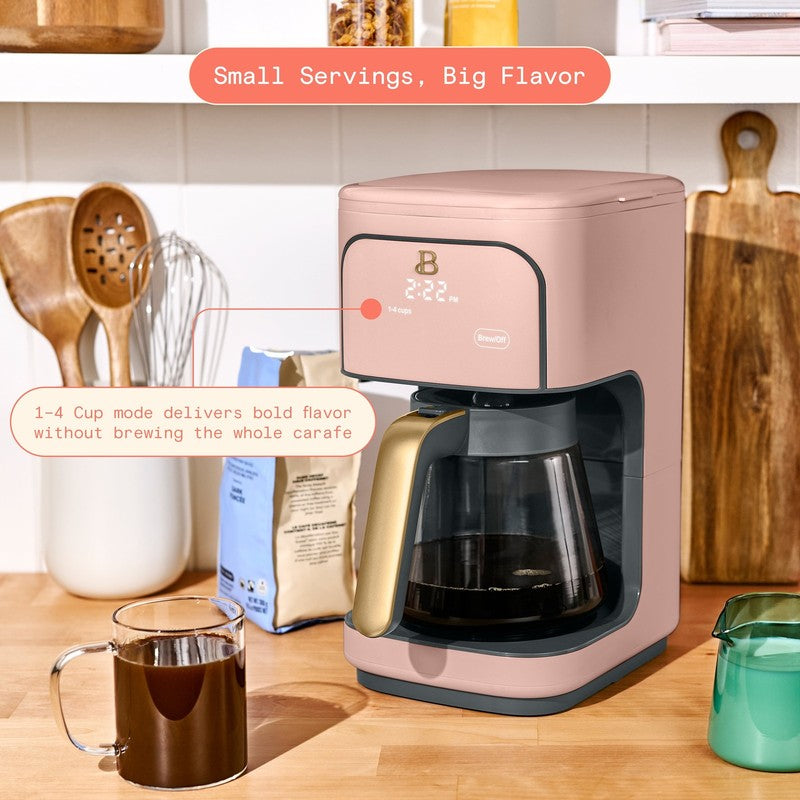 12 Cup Programmable Coffee Maker, Rose by Drew Barrymore2