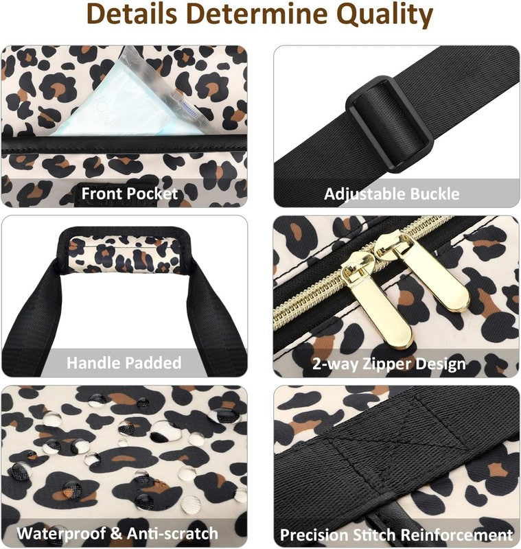 Expandable Travel Duffle Bags Weekender Overnight Bags for Women Men Hospital Ba3